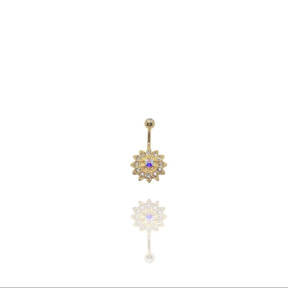Belly Ring CZ